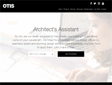 Tablet Screenshot of aa.otis.com